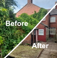 site clearance - garden and commercial